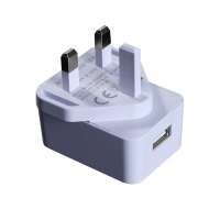 3pin UK-BS certified usb charger travel wall charger 5v 2a 2.5a czjutai ac adaptors